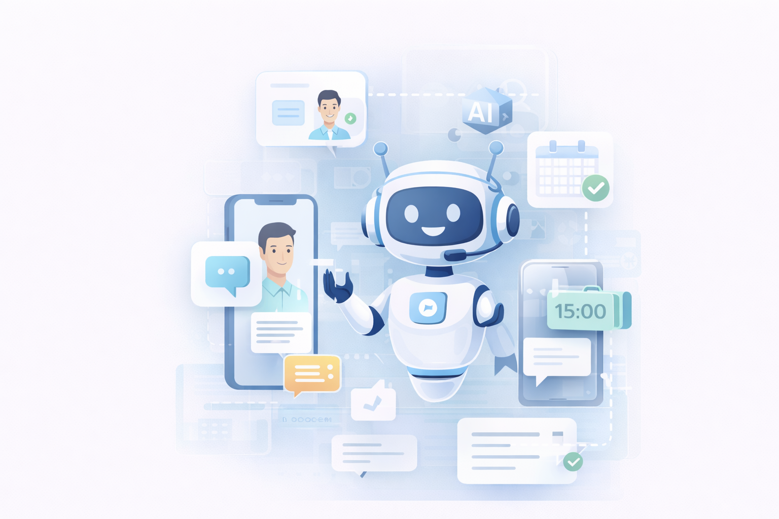 Atención automática con IA